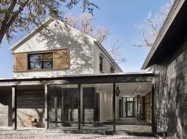 casa prefabricada por elementos en Texas