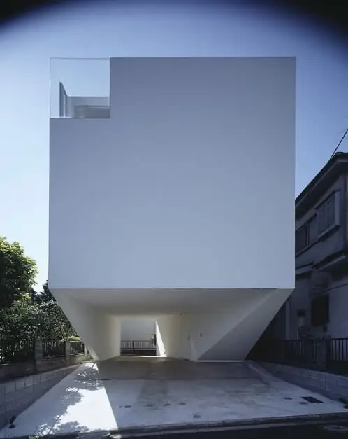 fachada dancing living house