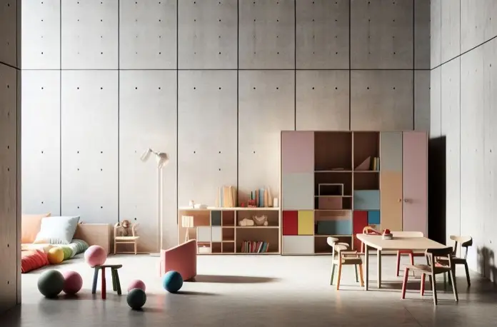 habitacion con muebles infantiles