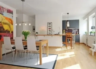 apartamento sueco sala de estar