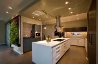 cocina de la Green Cube House