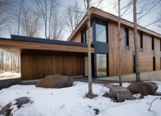 exterior casa Mont Saint-Hilaire