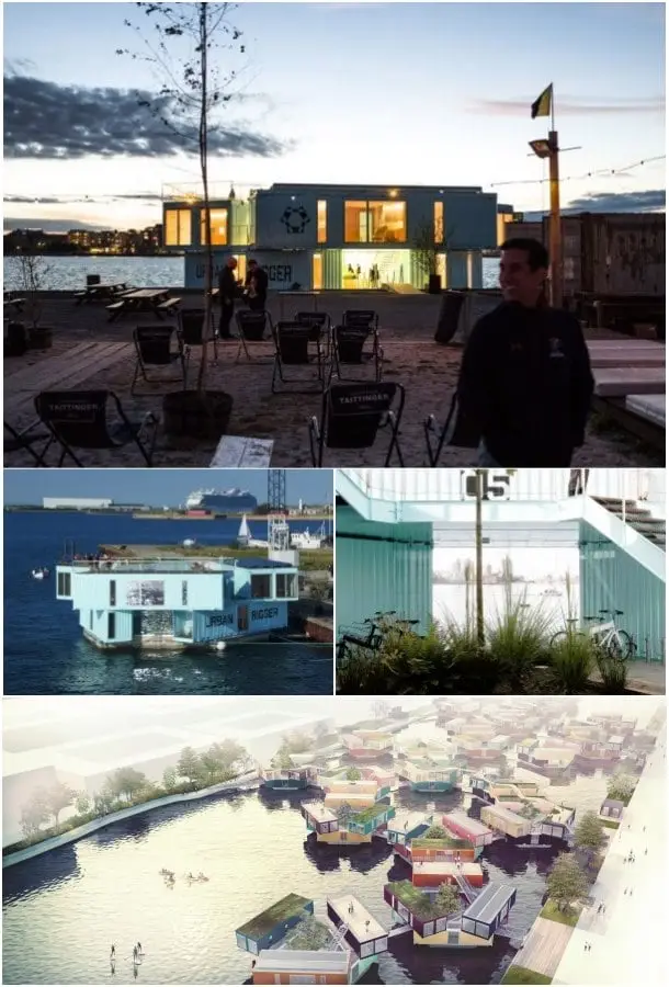 Urban Rigger viviendas estudiantes puerto de Copenhague