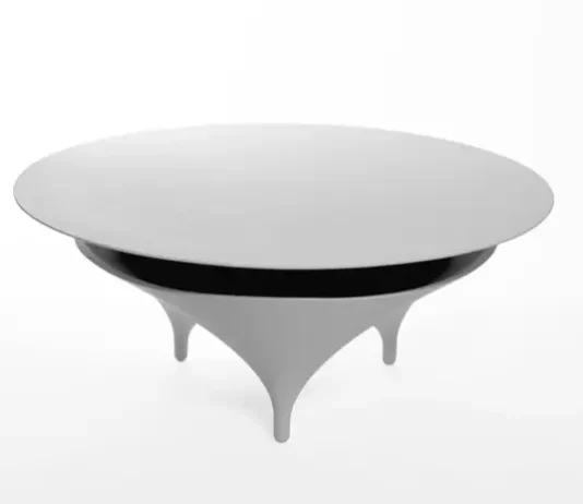 mesa de centro con música Acoustable