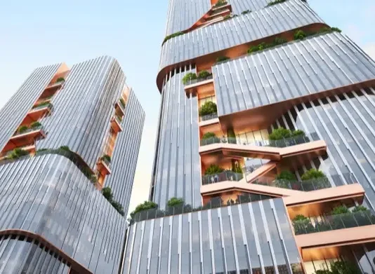 Scenic City rascacielos - Buro Ole Scheeren