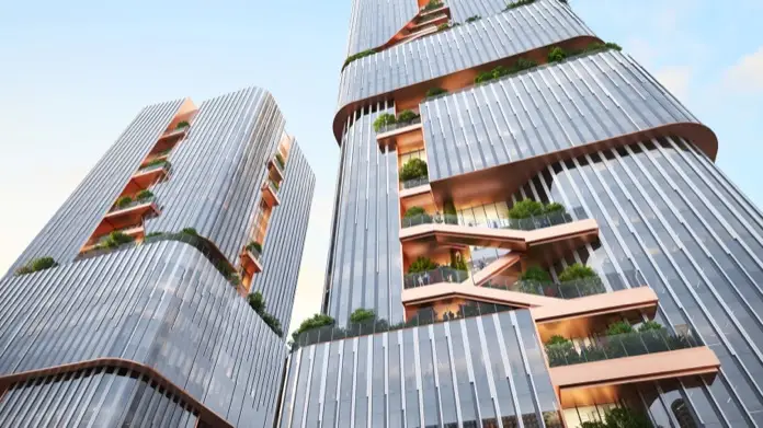 Scenic City rascacielos - Buro Ole Scheeren