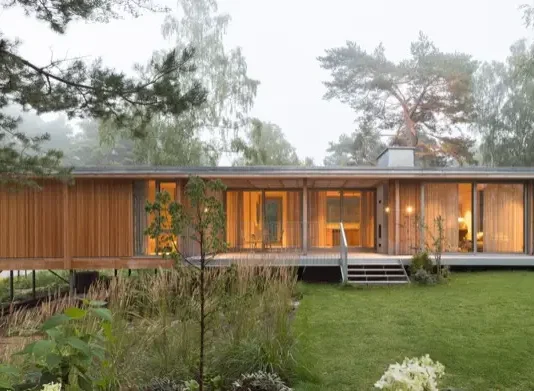 moderna casa en Yngsjo (Suecia)