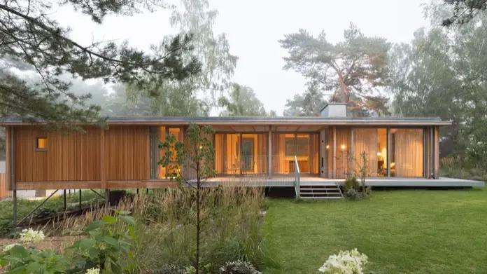 moderna casa en Yngsjo (Suecia)